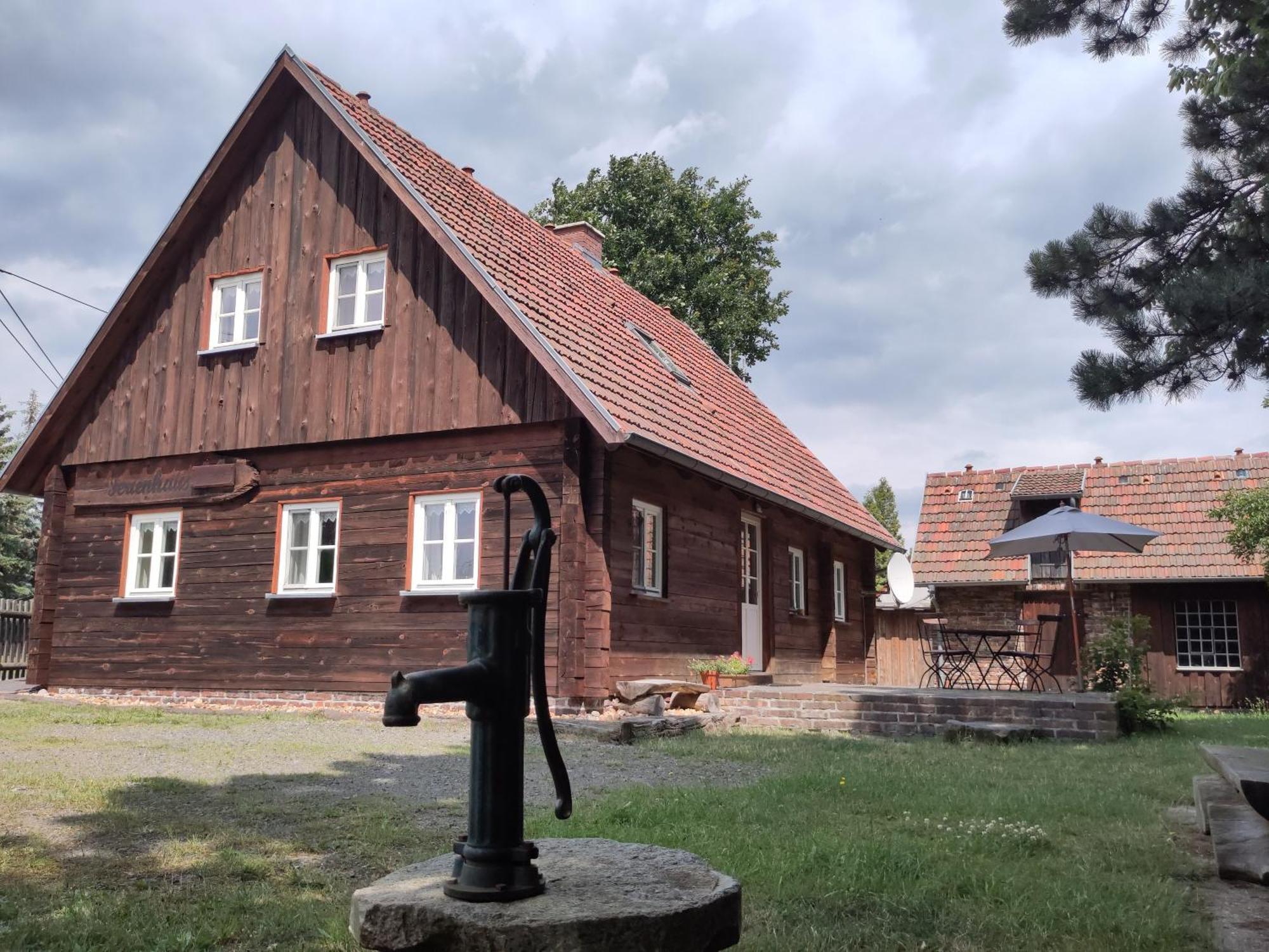 Ferienhaus Am Muehlteich Rietschen Esterno foto